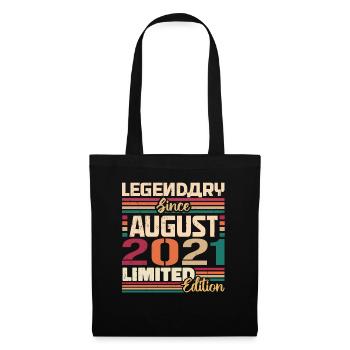 2021 August Birthday Legend August 2021 - Tote Bag - black - Front