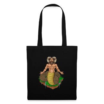 Slavic god Veles - Tote Bag - black - Front