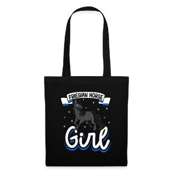Frisonne Fille - Sac en tissu - noir - Devant
