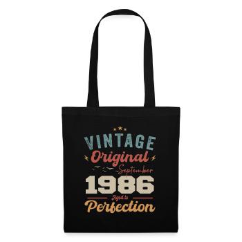 Septembre 1986 Jubilé 1986 Septembre Don - Sac en tissu - noir - Devant