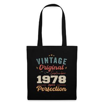 September 1978 Jubilee 1978 September Gift - Tote Bag - black - Front