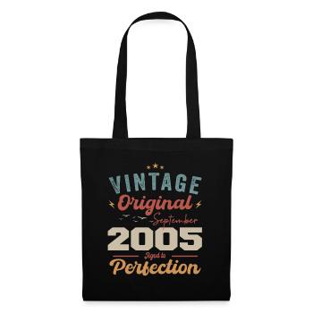 September 2005 Anniversary 2005 September Gift - Tote Bag - black - Front