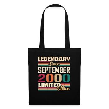 September 2000 Jubilee 2000 September Gift - Tote Bag - black - Front