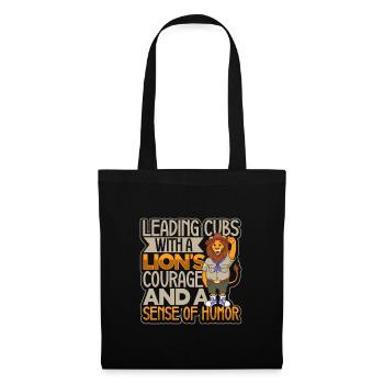 Lion - Scout Instructor - Tote Bag - black - Front