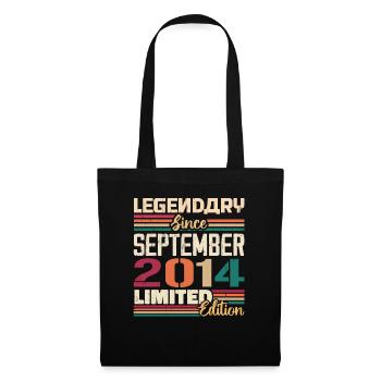 September 2014 Anniversary 2014 September Gift - Tote Bag - black - Front