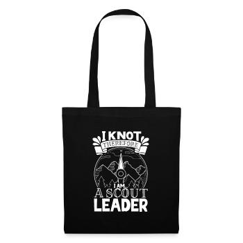 I make knots - I'm the Boy Scout teacher - Tote Bag - black - Front