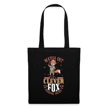 Cunning Fox is a Boy Scout Teacher - Tote Bag - black - Front
