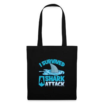 Shark attack - Tote Bag - black - Front