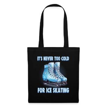 Ice skater Ice skating Ice skating - Tote Bag - black - Front