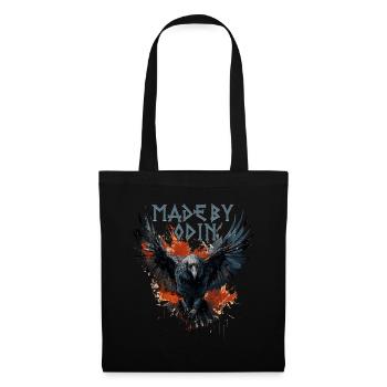 Fabriqué par odin culture viking - Sac en tissu - noir - Devant
