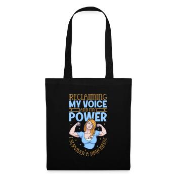 Strong Again - Narcissism Survivors - Tote Bag - black - Front