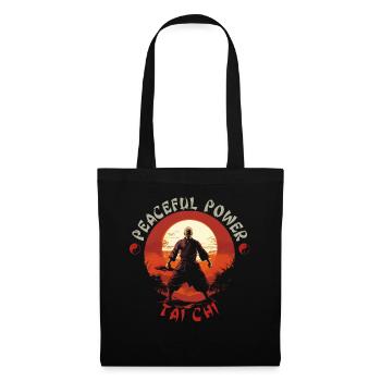 Tai Chi Taijiquan Peaceful Power Tai Chi Chuan - Tote Bag - black - Front