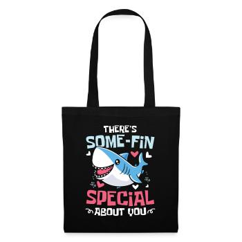 There's Some-Fin Special About Me - Stoffbeutel - Schwarz - Vorne