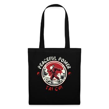 Tai Chi Taijiquan Peaceful Power Tai Chi Chuan - Tote Bag - black - Front