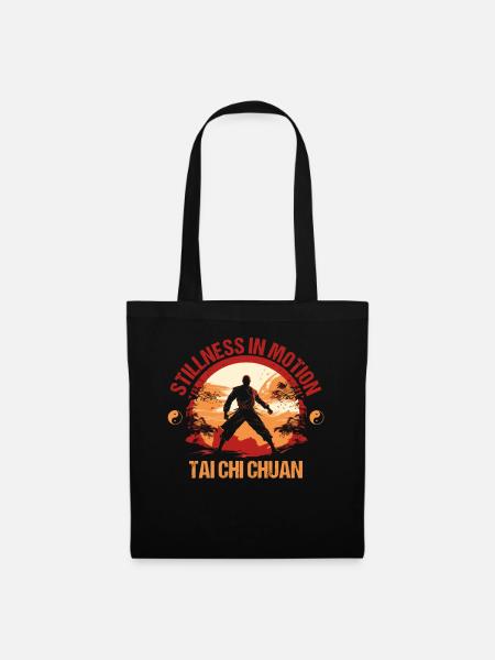 Taijiquan Stillness in Motion Tai Chi Chuan - Sac en tissu - noir