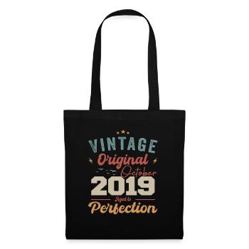 October 2019 Birthday Gift 2019 October - Tote Bag - black - Front