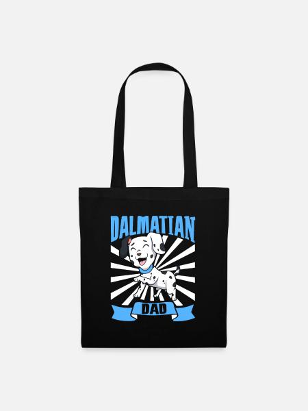 Dalmatian Dad - Dalmatiner - Stoffbeutel - Schwarz