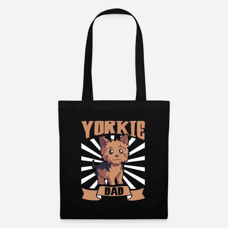 Yorkie Dad - Yorkshire Terrier - Stoffbeutel - Schwarz