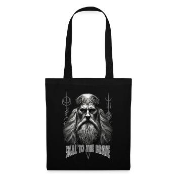 Skal to the brave Viking culture - Tote Bag - black - Front