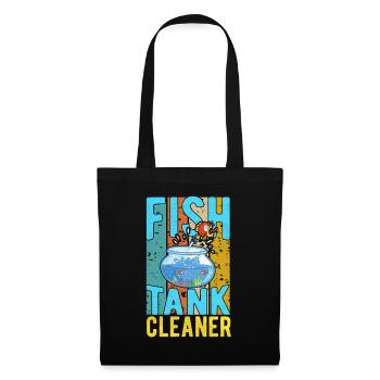 Nettoyeur d’aquarium Aquariist Fish Lover Aquarium - Sac en tissu - noir - Devant