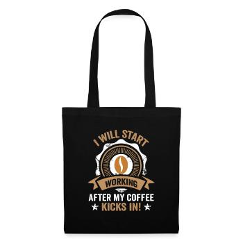 I Like Coffee Gift Ideas Coffee Lover - Tote Bag - black - Front