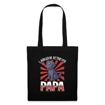 Labrador Retriever Papa - Labrador Retriever - Tote Bag - black - Front