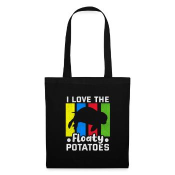 I love the floaty potatoes Manatee Seekuh - Tote Bag - black - Front