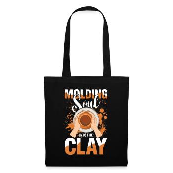 Molding Soul Into The Clay - Stoffbeutel - Schwarz - Vorne