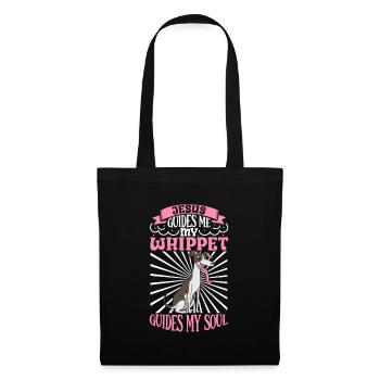 Jesus and My Whippet - Tote Bag - black - Front