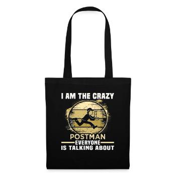Postman Parcel Deliverer Birthday Postman - Tote Bag - black - Front
