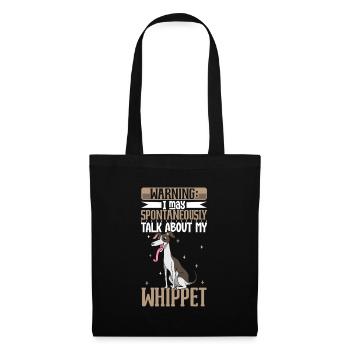 Whippet Lover - Tote Bag - black - Front