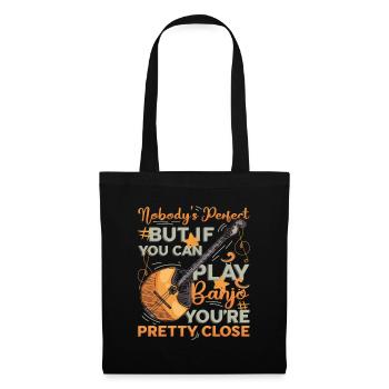 Perfect Banjo Player, Love To Play Banjo - Tote Bag - black - Front