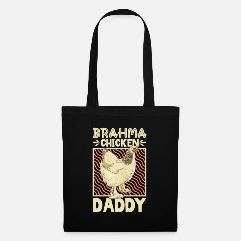 Brahma Papa - Stoffbeutel - Schwarz