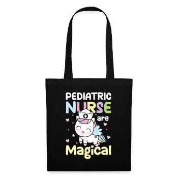 Pediatric Nurse Are Magical - Stoffbeutel - Schwarz - Vorne