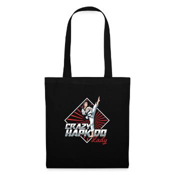 Dame Hapkido Folle - Sac en tissu - noir - Devant