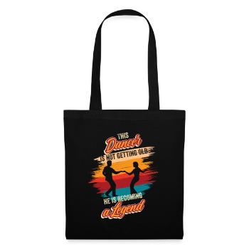 Danseur Anniversaire Chorégraphe École de danse - Sac en tissu - noir - Devant