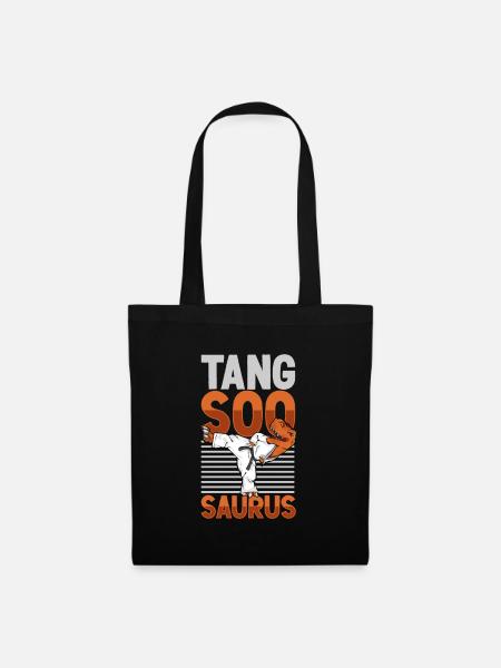 TREX - Tang Soo Do Saurus - Stoffbeutel - Schwarz