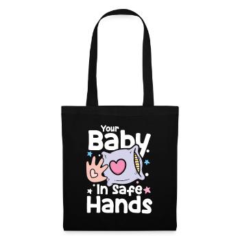 Your Baby In Sage Hands - Stoffbeutel - Schwarz - Vorne