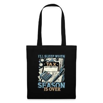 Financial Statements Tax Audit Funny Accountant - Tote Bag - black - Front