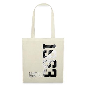 LIMITED EDITION 1963 63. GEBURTSTAG - Stoffbeutel - Natur - Vorne