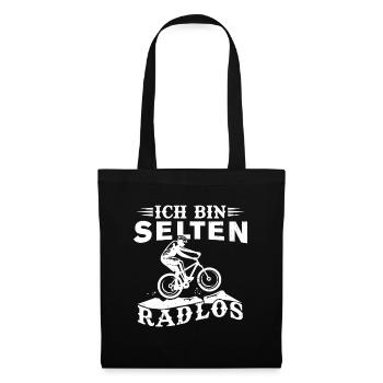 I'm Cycling Cyclist Saying - Tote Bag - black - Front