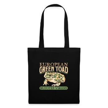 Green Toad - Tote Bag - black - Front