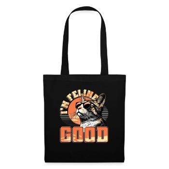 Funny Cat Lady, Cat Mom - Tote Bag - black - Front