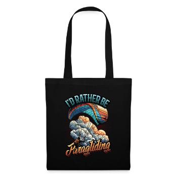 Parachutisme Parachutisme Parapente - Sac en tissu - noir - Devant