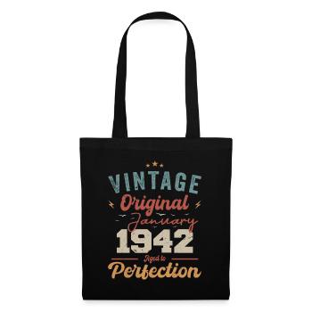 January 1942 Legend for 82 years - Tote Bag - black - Front
