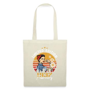 87 years old - Born in February 1937 - Tote Bag - nature - Front