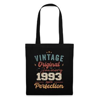 January 1993 Legend for 31 years - Tote Bag - black - Front
