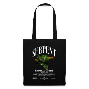 Green Tree Python Modern Reptile Keeper Streetwear - Tote Bag - black - Front