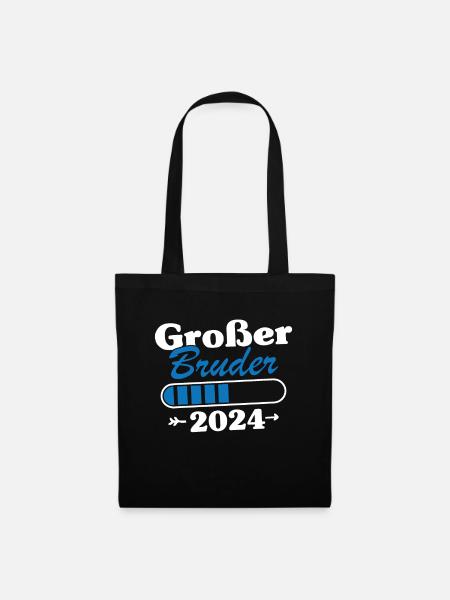 Großer Bruder Loading 2024 - Stoffbeutel - Schwarz