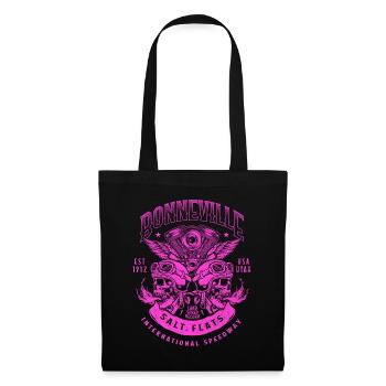 Bonneville Salt Flats Course de moto Vintage - Sac en tissu - noir - Devant